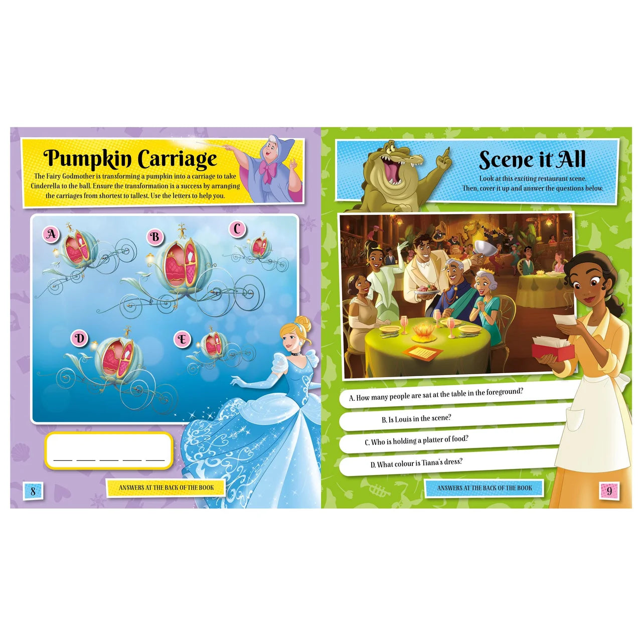 Igloo Books Disney Princess - Giant Stickers