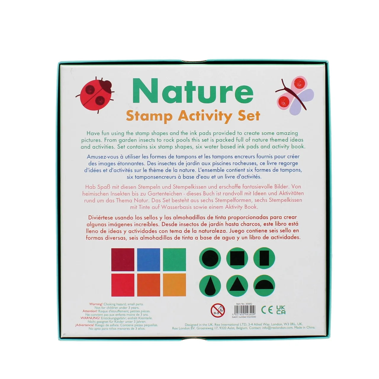Rex London Nature Stamp Activity Set