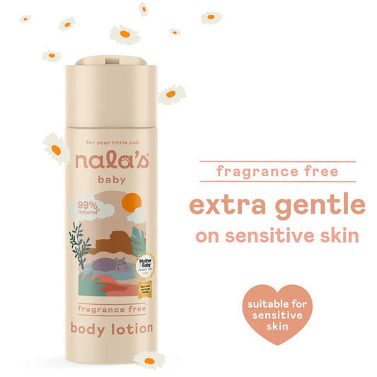 Nala's Baby Body Lotion Fragrance Free 200ml