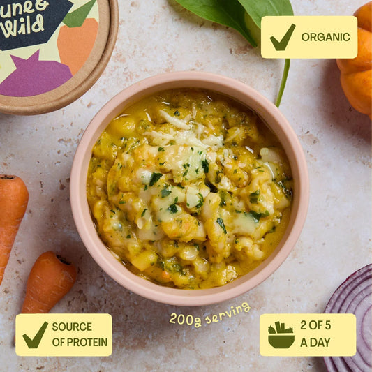 Lune & Wild Handmade Squash Macaroni Cheese Toddler Meal 1-4 Years 200g