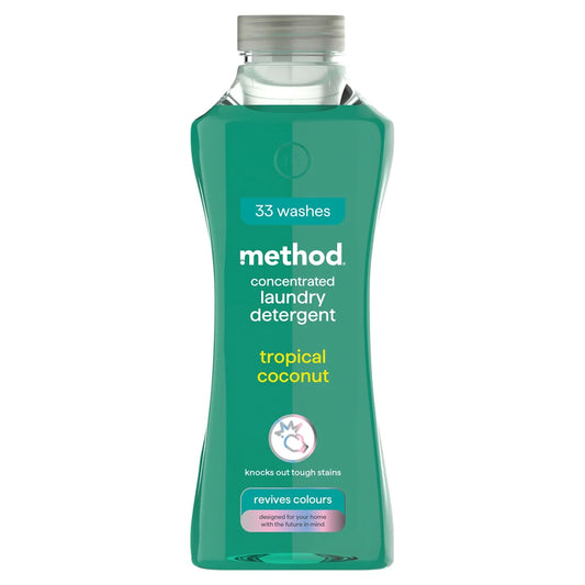 Method Concentrated Laundry Liquid Tropical Coconut 990ml