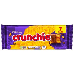 Cadbury Crunchie Chocolate Bar Multipack