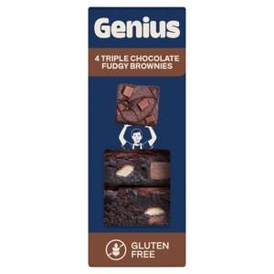 Genius Deliciously Gluten Free Fudge Brownies