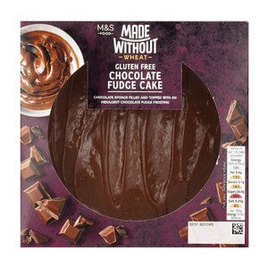 M&S Made Without Wheat Chocolate Fudge Cake