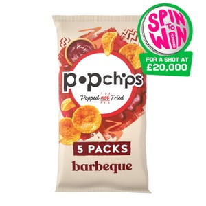 popchips Barbeque Multipack Crisps