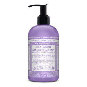 Dr. Bronner's Lavender Organic Multi-Purpose Pump Liquid Soap