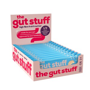 The Gut Stuff Sea Salt & Caramel High Fibre Fruit & Nut Box of Bars