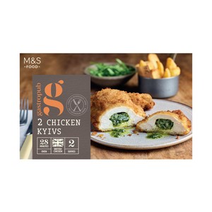 M&S Gastropub 2 Chicken Kyivs Main for Two