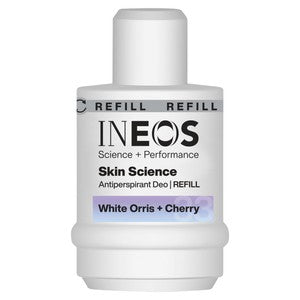 INEOS Antiperspirant Deodorant Roll On Refill White Orris & Cherry