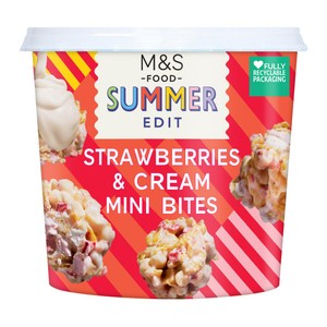 M&S Strawberries & Cream Mini Bites