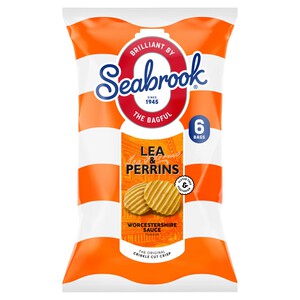 Seabrook Crinkle Cut Lea & Perrins Worcestershire Sauce Crisps