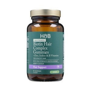 Holland & Barrett High Strength Biotin Hair Complex Vegan Gummies
