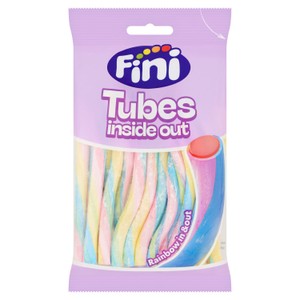 Fini Inside Out Rainbow Fruit Flavoured Candy Tubes