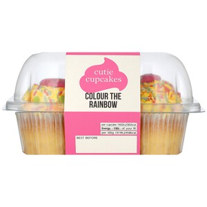 M&S Colour the Rainbow Cupcakes