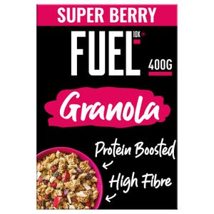 FUEL 10K Super Berry Protein Granola Breakfast Cereal