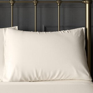 M&S 2 Pack Comfortably Cool Tencel Rich Pillowcases One Size Cream