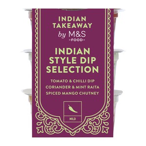 M&S Indian Dip Selection