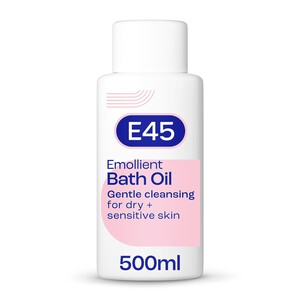 E45 Emollient Bath Oil Wash for Dry & Sensitive Skin