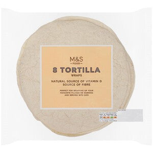 M&S Soft Tortilla Wraps