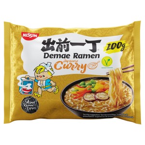 Nissin Demae Ramen Japanese Curry Noodles