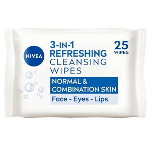 NIVEA Biodegradable Refreshing Face Cleansing Wipes