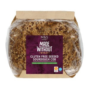 M&S Made Without Seeded Sourdough Cob