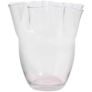 M&S Handkerchief Vase, Medium, Clear