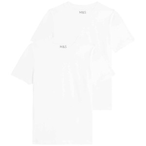 M&S Unisex T-Shirt, 9-10 Years, White