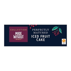 M&S Collection Made Without Perfectly Matured Iced Fruit Cake Bar