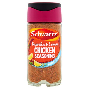 Schwartz Paprika & Lemon Chicken Seasoning No Added Salt Jar