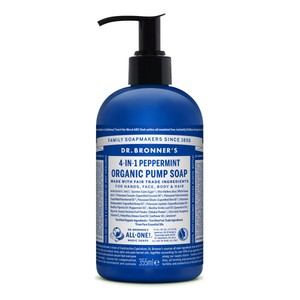 Dr. Bronner's Peppermint Organic Multi-Purpose Pump Liquid Soap