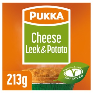 Pukka Pies Leek & Potato Pie