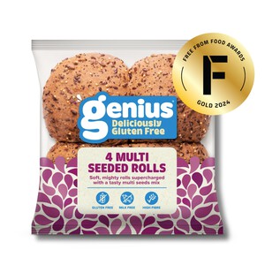 Genius Gluten Free Triple Seeded Rolls