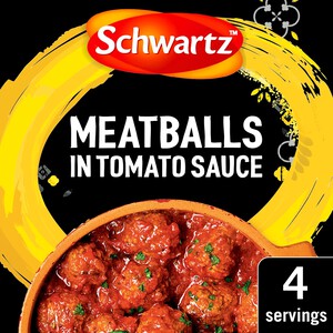 Schwartz Spanish Meatballs In Tomato Sauce Recipe Mix
