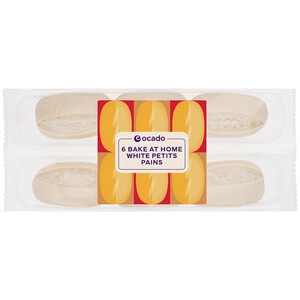 Ocado Bake at Home White Petits Pains