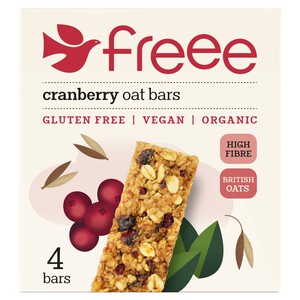 Freee  Organic Gluten Free Cranberry  Oat Bars