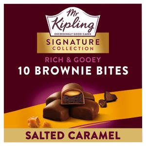 Mr Kipling Signature Choc Caramel Brownie Bites