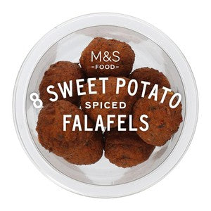 M&S 8 Sweet Potato Spiced Falafels