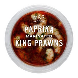 M&S Honduran Marinated King Prawns