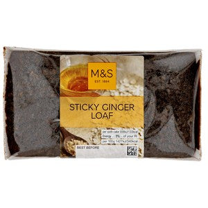 M&S Sticky Ginger Loaf