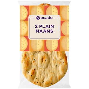 Ocado 2 Plain Naans