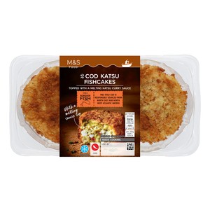 M&S 2 Cod Katsu Fishcakes
