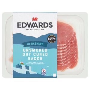 Edwards Unsmoked Dry Cured Bacon