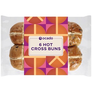 Ocado Hot Cross Buns