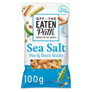Off The Eaten Path Sea Salted Bean Sticks Sharing Bag Crisps