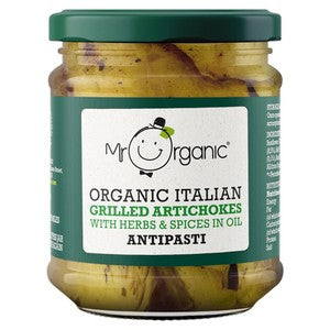 Mr Organic Grilled Artichoke Hearts Antipasti