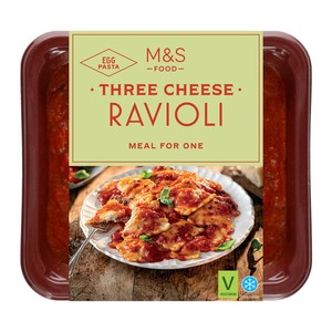 M&S Three Cheese Ravioli