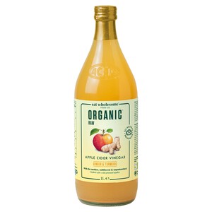 Eat Wholesome Organic Ginger & Turmeric Raw Apple Cider Vinegar