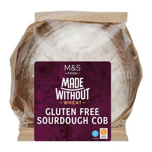 M&S Made Without Sourdough Bread Cob