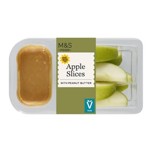 M&S Apple Slices & Peanut Butter Dip